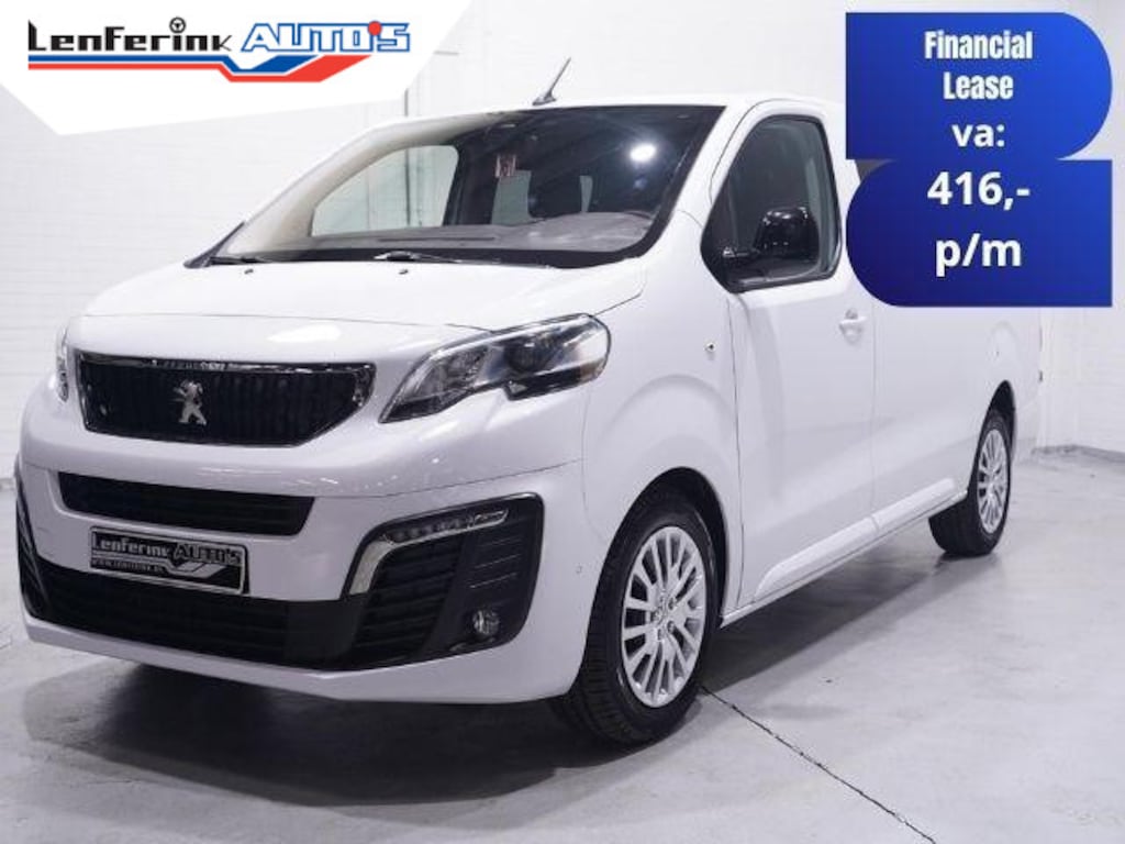 Peugeot Expert 2.0 HDI 180 pk L3 Dubbel Cabine Aut. Xenon, Navi Camera, Standkachel, Trekhaak, PDC V+A, 5-Zits