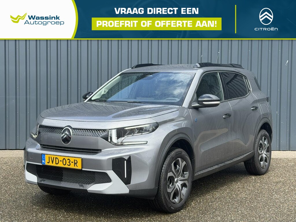 Citroën E-C3 Aircross Plus 113pk Comfort Range 44 kWh | Apple Carplay | 97 % SOH I Android Auto | Cruise Control | Climate Control | Camera | Parkeersensoren |