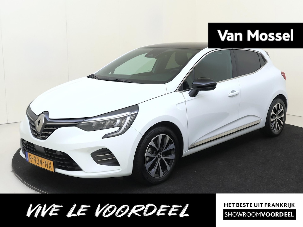 Renault Clio 1.6 E-Tech Hybrid 145 Techno | Pack winter | Apple Carplay/Android | Camera | electronic climate control | lederen/stof bekleding | LED koplampen | lichtmetalen velgen 16" | navigatiesysteem |