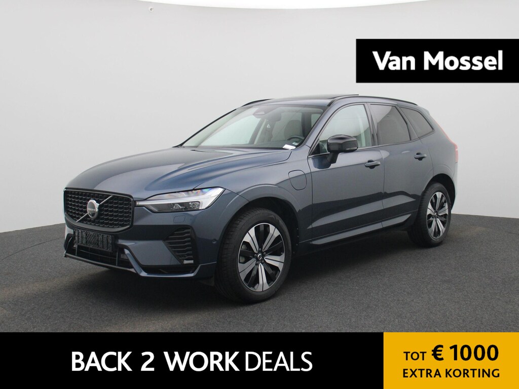 Volvo XC60 T6 PHEV 4x4 Plus Bright Aut. | LEDEREN BEKLEDING | PANORAMADAK | APPLE CARPLAY | ANDROID AUTO | STUURWIELVERWARMING | CLIMATE CONTROL | ELEKTRISCHE ACHTERKLEP | HARMAN KARDON | STOELVERWARMING ACHTER |