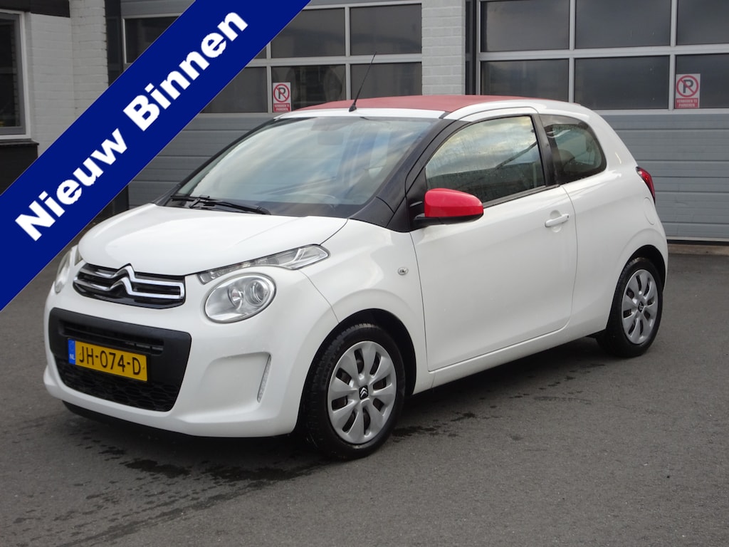 Citroën C1 1.0 e-VTi Airscape Feel Airco, elektrische ramen, centrale vergrendeling, cabrio top, enz.