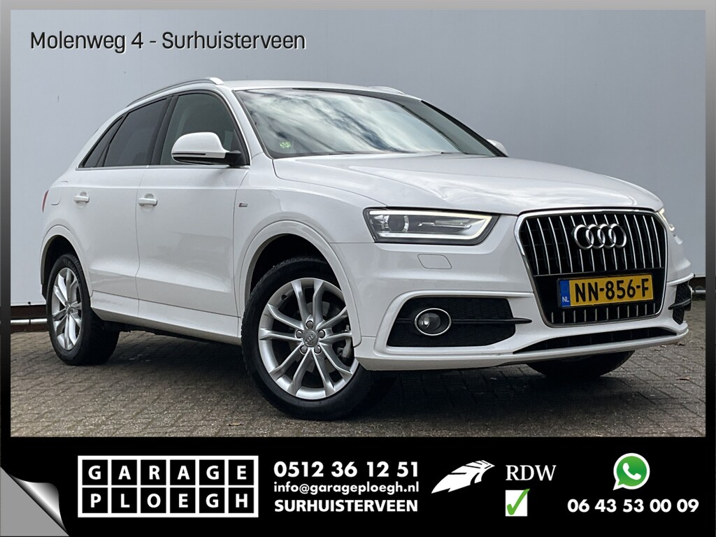 Audi Q3 1.4 TFSI Sport Edition S-Line Trekhaak Stoelverw Keyless Cruise Led Voll.Onderhouden!