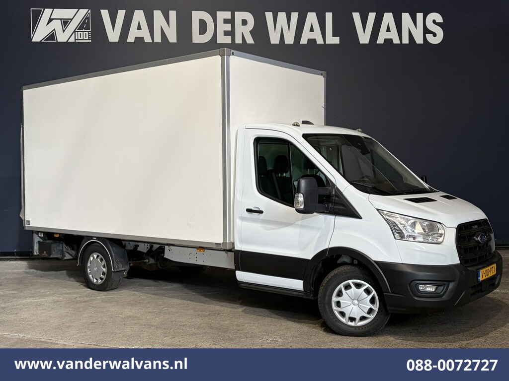 Ford Transit 2.0 TDCI 130pk Bakwagen Laadklep Euro6 Airco | 1040kg laadvermogen | Cruisecontrol | Verwarmde voorruit Bijrijdersbank