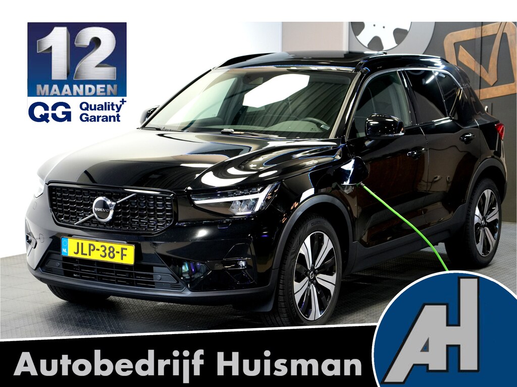 Volvo XC40 1.5 T4 Plug-in Hybrid 155kW/211pk DCT7 Ultimate Dark PANORAMADAK + HARMAN/KARDON + LEER/ALCANTARA + CRUISE + NAVI SENSUS + LANE ASSIST + EL.STOELEN + STOEL-&STUURVERWARMING + CAMERA + KEYLESS + EL.TREKHAAK + PARKSENSOREN V&A + 19” LM-VELGEN!!