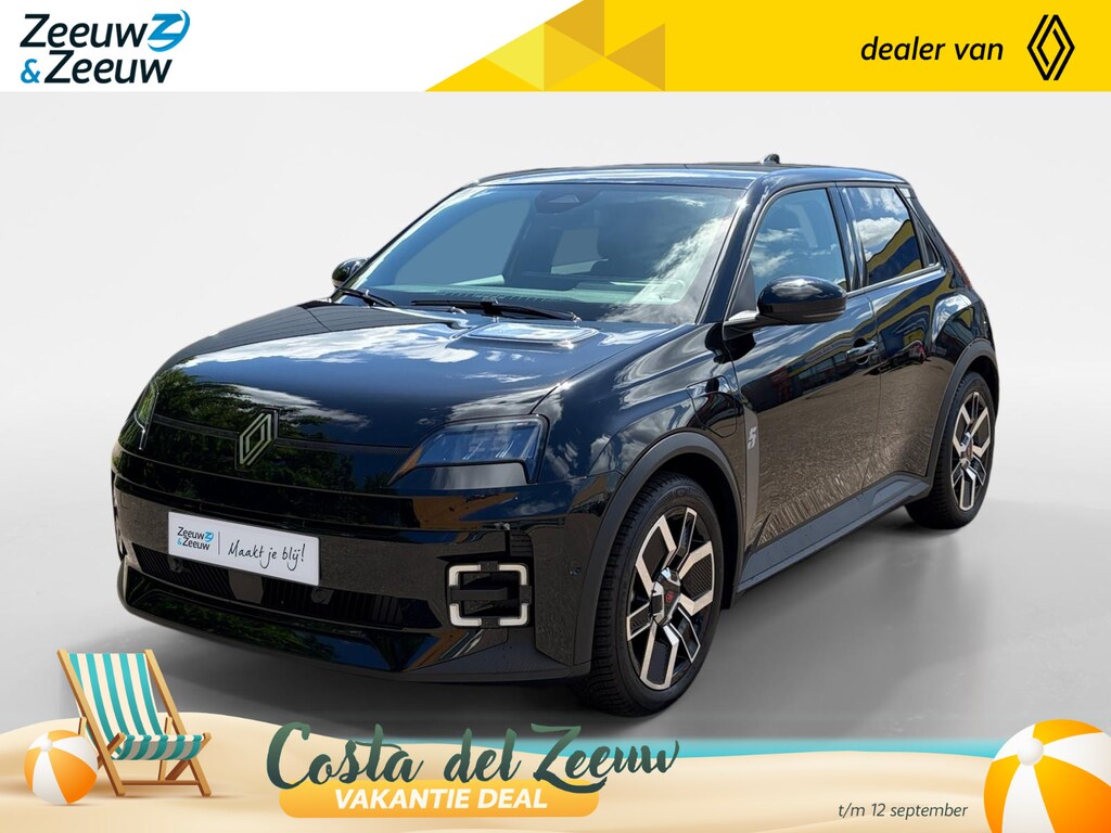Renault R5 comfort range techno 52 kWh 150PK Nu op voorraad ,| Nu met € 1300,-,- Zeeuw & Zeeuw voorraadkorting | + 5 jaar garantie tot 160.000km | vanaf 2.9% actiefinanciering |