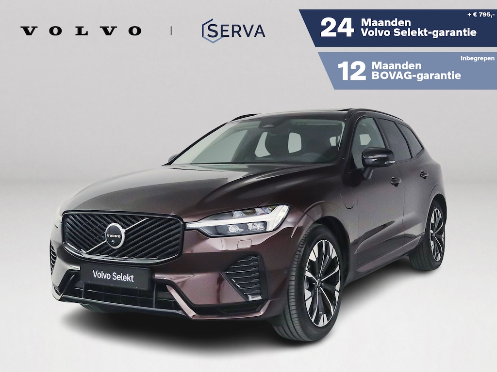 Volvo XC60 T8 Plug-in hybrid AWD Ultra Dark | Panoramadak | 360° camera | Bowers & WIlkins | Luchtvering | Head-up display | Stoelventilatie | Trekhaak