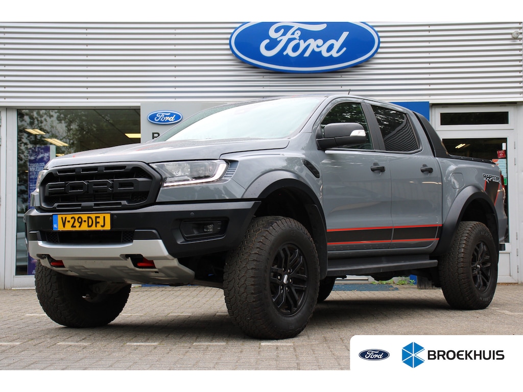 Ford Ranger Raptor 2.0 EcoBlue | FULL OPTION! | WINTERPACK | TREKHAAK | DODE HOEK | ELEKTR. STOEL | CAMERA | CRUISE | LANE ASSIST | PARK SENS V+A | LED
