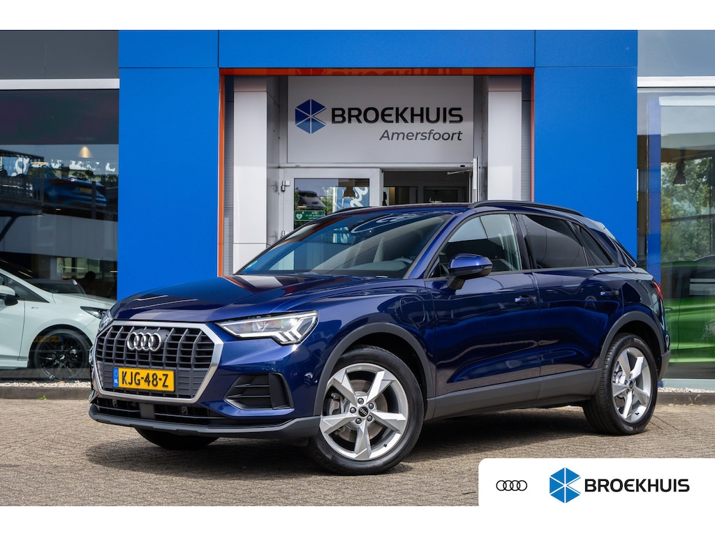 Audi Q3 45 TFSI e Business Edition | Trekhaak | Sonos o | Camera | Cruise adaptief | Stoelverwarming | Apple Carplay/Android Auto | Elektrisch bedienbare achterklep | Achteruitrijcamera | Apple Carplay/Android Auto|telefoonintegratie premium | Audio installatie premium