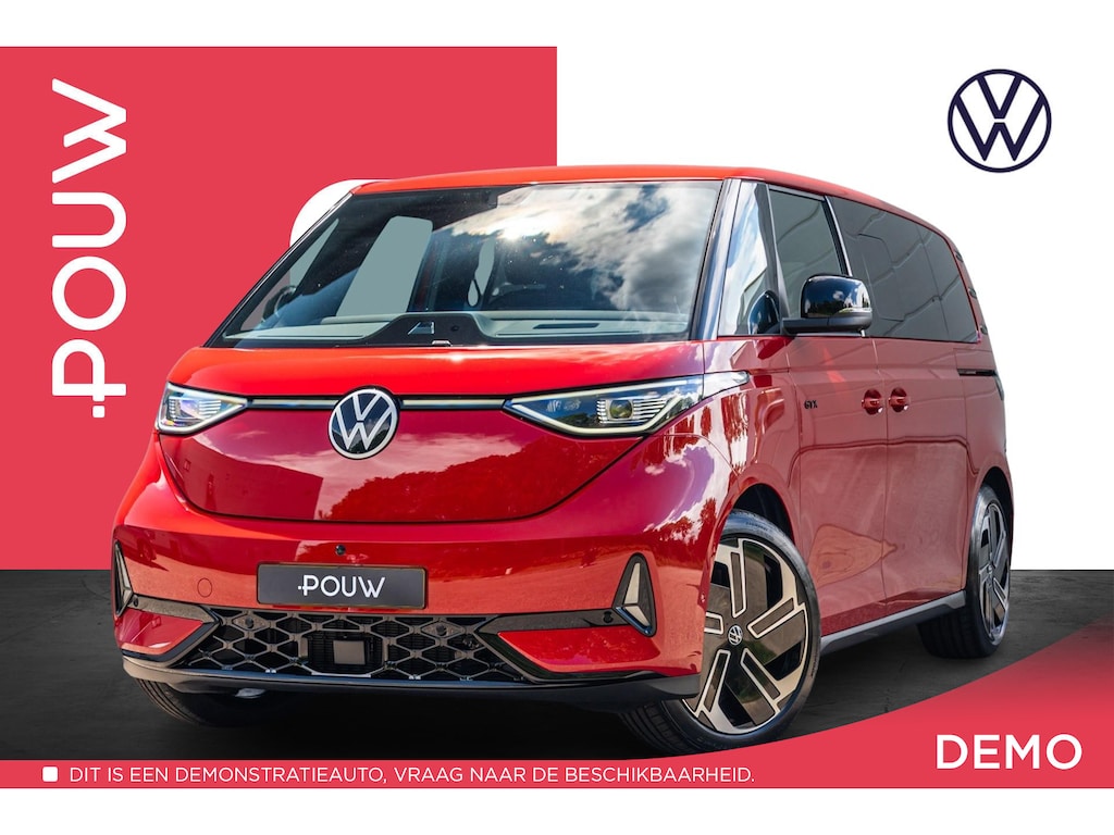 Volkswagen ID. Buzz GTX 340pk 4Motion 86 kWh LWB 7p. | Panoramadak | Open & Close Pakket | Trekhaak | 21" Velgen