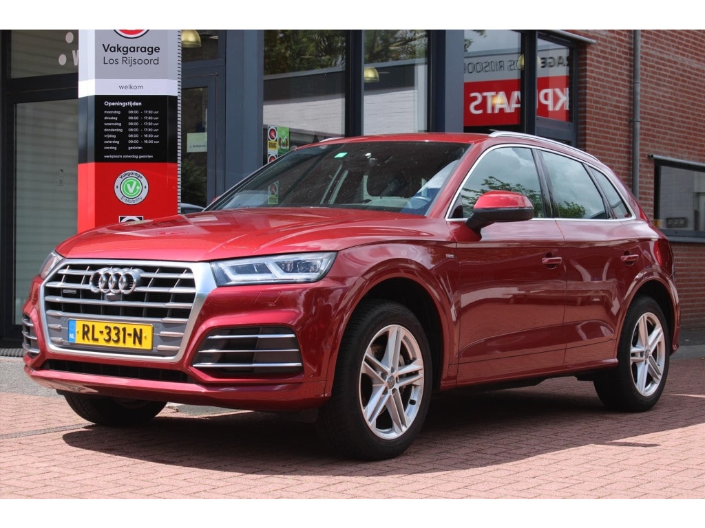 Audi Q5 2.0 TFSI *S-Line Sport* | 360 Camera | Cruise & Climate Control | Stoelverwarming | Leder | PDC | Navigatie | Bluetooth |