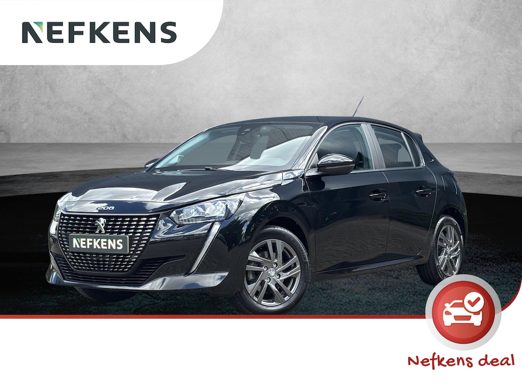 Peugeot 208 100pk Active Pack Automaat | 1ste eigenaar | Parkeersensoren | Navigatie | Climate | 16" LM velgen