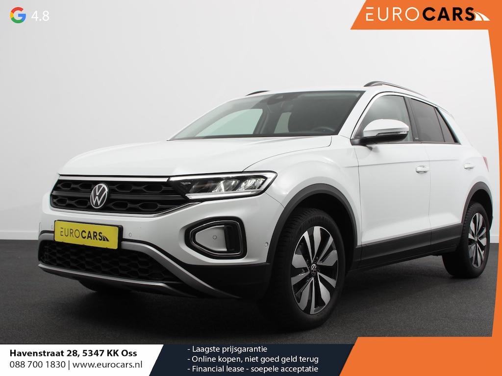 Volkswagen T-Roc 1.0 TSI 110pk Move Navigatie Apple Carpla/Android Auto Digitale Cockpit Climate Control Lichtmetalen velgen Dab