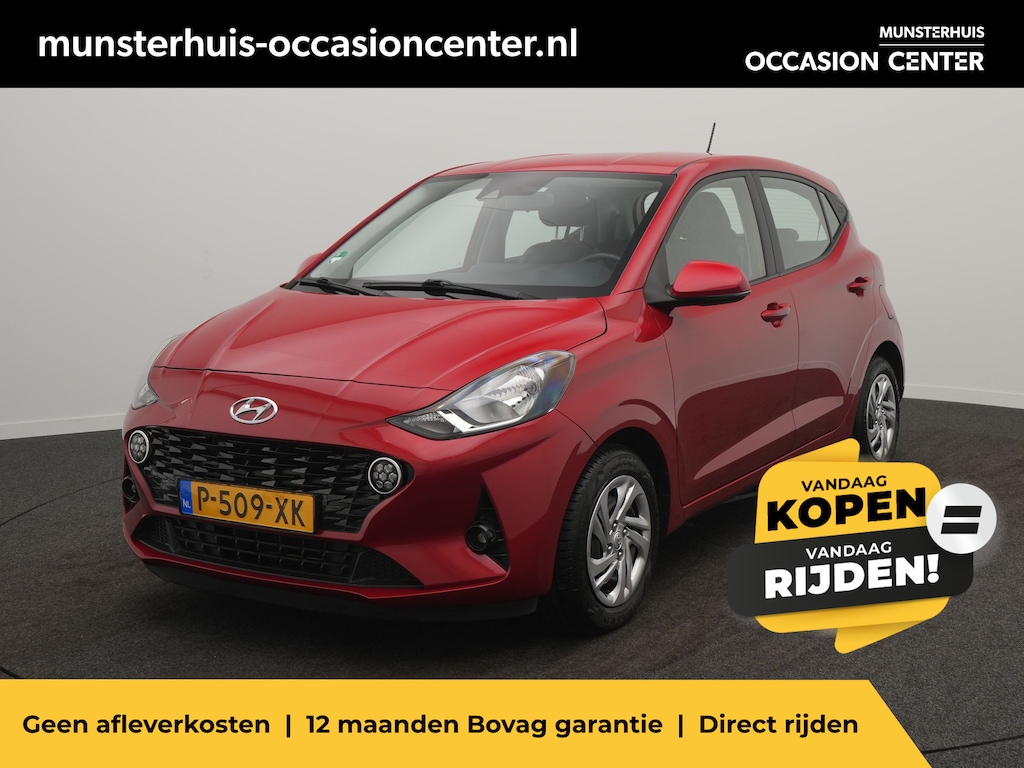 Hyundai i10 1.0 Comfort 5-zits - Occasion Lease vanaf €324 p/m - RIJKLAARPRIJS - All Seasonbanden - Cruise Control - Apple Carplay/Android Auto