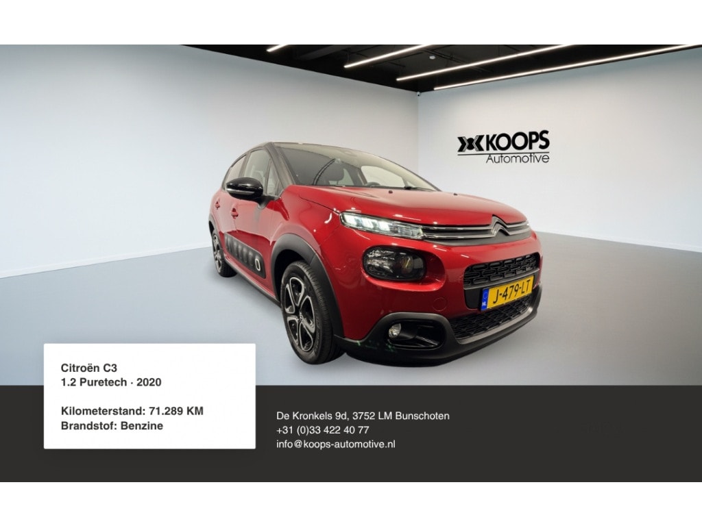 Citroën C3 1.2 puretech Carplay | Cruise Control | Airco | Euro 6