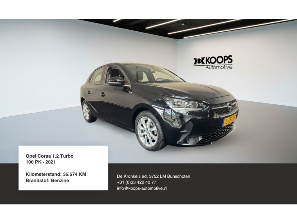 Opel Corsa 1.2 Edition 100 PK CarPlay | Airco | Cruise Control | 37000 km