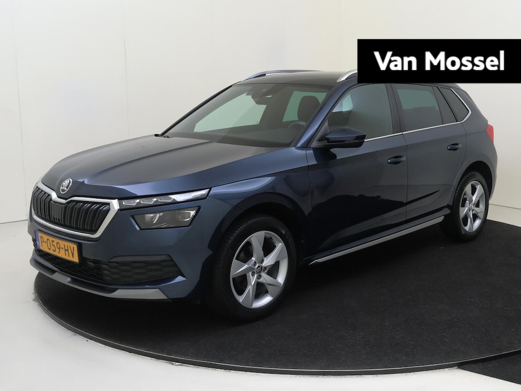 Skoda Kamiq 1.0 TSI Business Edition | Apple Carplay/Android | cruise control | electronic climate control | lichtmetalen velgen 16" | microvezel/stof bekleding | navigatiesysteem full map + hard disk | voorstoelen verwarmd | lichtmetalen velgen 17" |