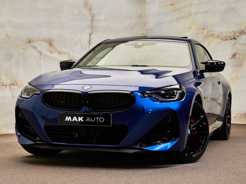 BMW 2-Serie Coupé M240i xDrive M Sport Pro , 1e eig., M Stoelen, 19", schuifdak, H/K, HUD, memory, privacy, dealeroh