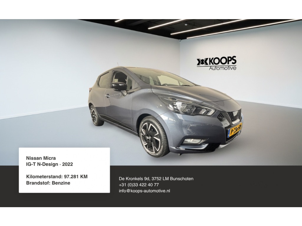 Nissan Micra 1.0 IG-T N-Design Carplay | Cruise control | parkeersensor