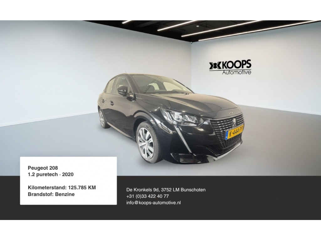 Peugeot 208 1.2 PureTech Car play | Camera | Cruise control | Airco