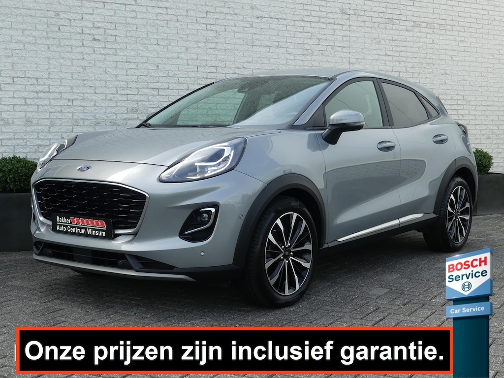 Ford Puma 1.0i ECOB. TITANIUM 125PK AUTOMAAT NAVI/CAMERA/ADAP.CRUISE/STOEL+STUURVERW.