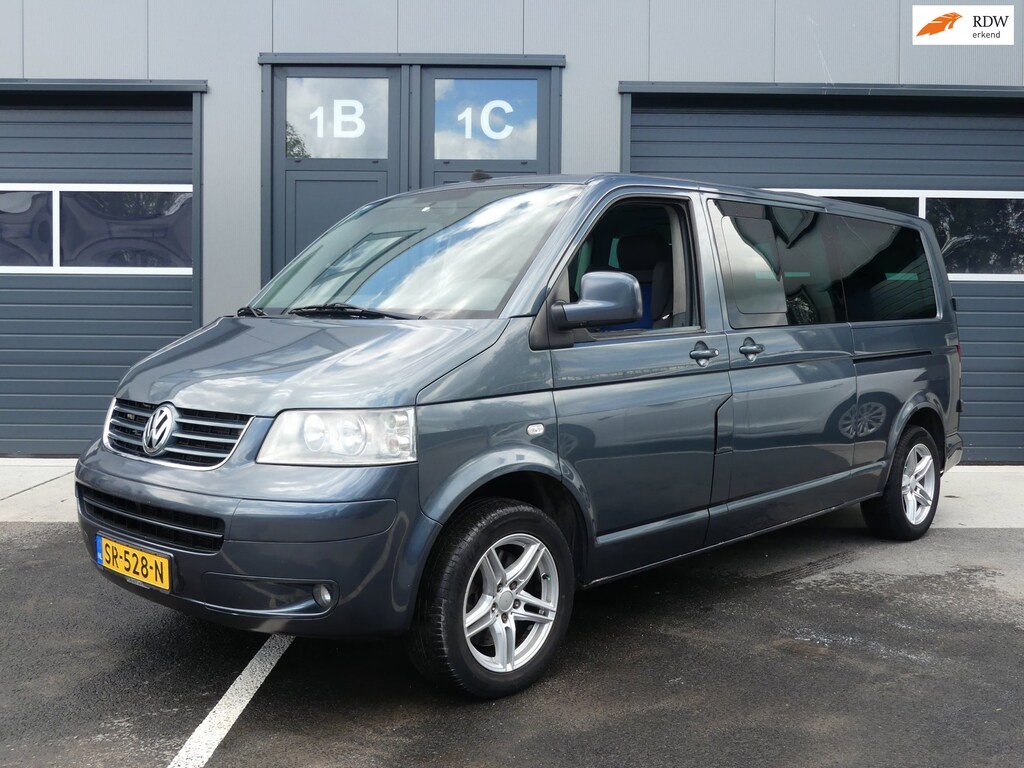 Volkswagen Transporter CARAVELLE 2.5 TDI 174PK ECC Navigatie 8-Persoons Incl. Nw APK