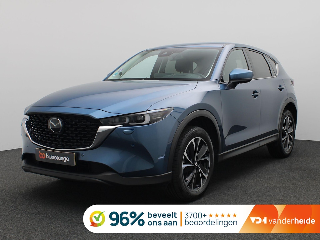Mazda CX-5 2.0 e-SkyActiv-G M Hybrid 165 Exclusive-Line 165PK Head-Up Display, 360gr. Camera, Bose Audio, Keyless, Adaptieve Cruise Control, Elektr. Achterklep, Stoel-Stuurverwarming, 19" LM Velgen