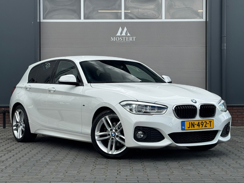 BMW 1-Serie 120i/177pk M-pakket Automaat|2015|LCI|Navi|LED|Cruise|Stoelverw.|PDC|18"LMV