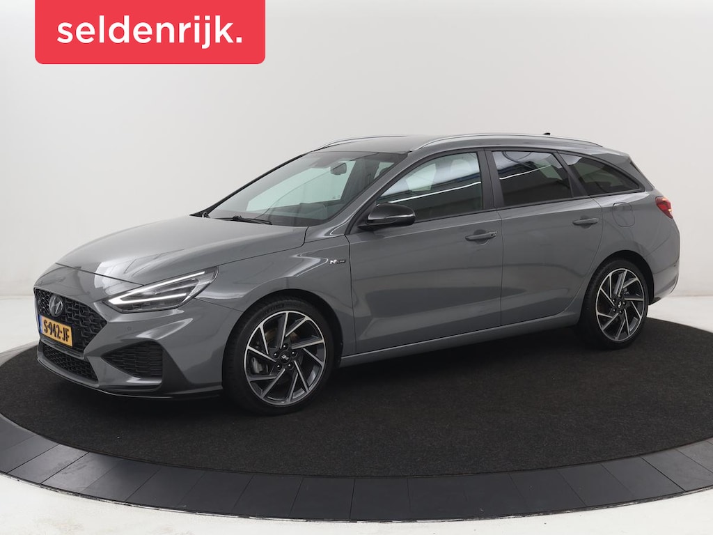 Hyundai i30 1.5 T-GDi MHEV N Line | Stoelverwarming | Leder/Alcantara | Adaptive cruise | Memory | Carplay | Camera | Navigatie | Keyless | Full LED | 18'' | Side Assist | Parkeerhulp