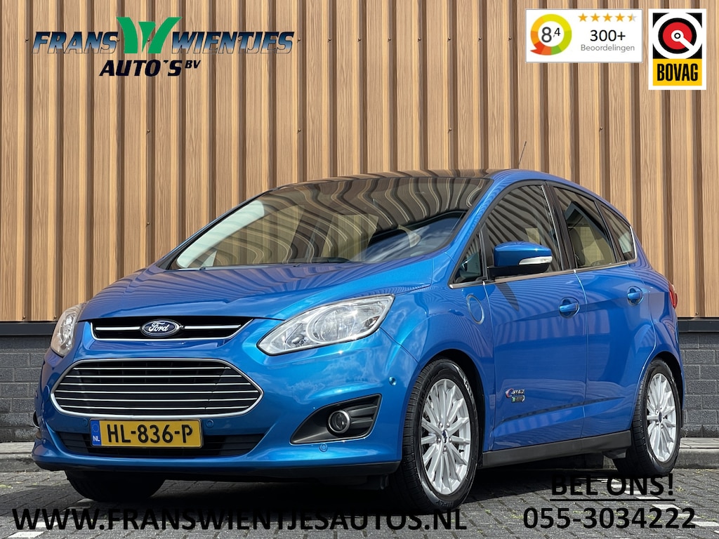 Ford C-Max 2.0 Plug-in Hybrid Titanium Plus | Leder | Camera | Panoramadak | Stoelverwarming | Elektrische Achterklep | Keyless Go / Keyless Entry | DAB+ | Parkeersensoren | Navigatie |