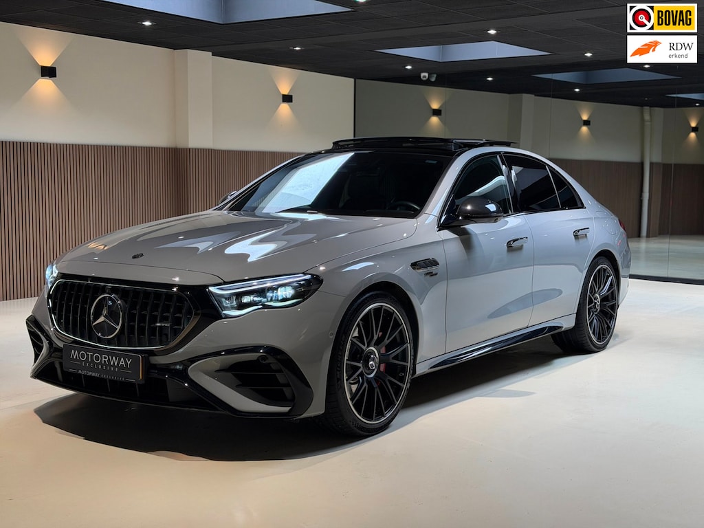 Mercedes-Benz E-klasse AMG 53 4MATIC+ Night Edition|Pano|Achterassturing|Memory|360|