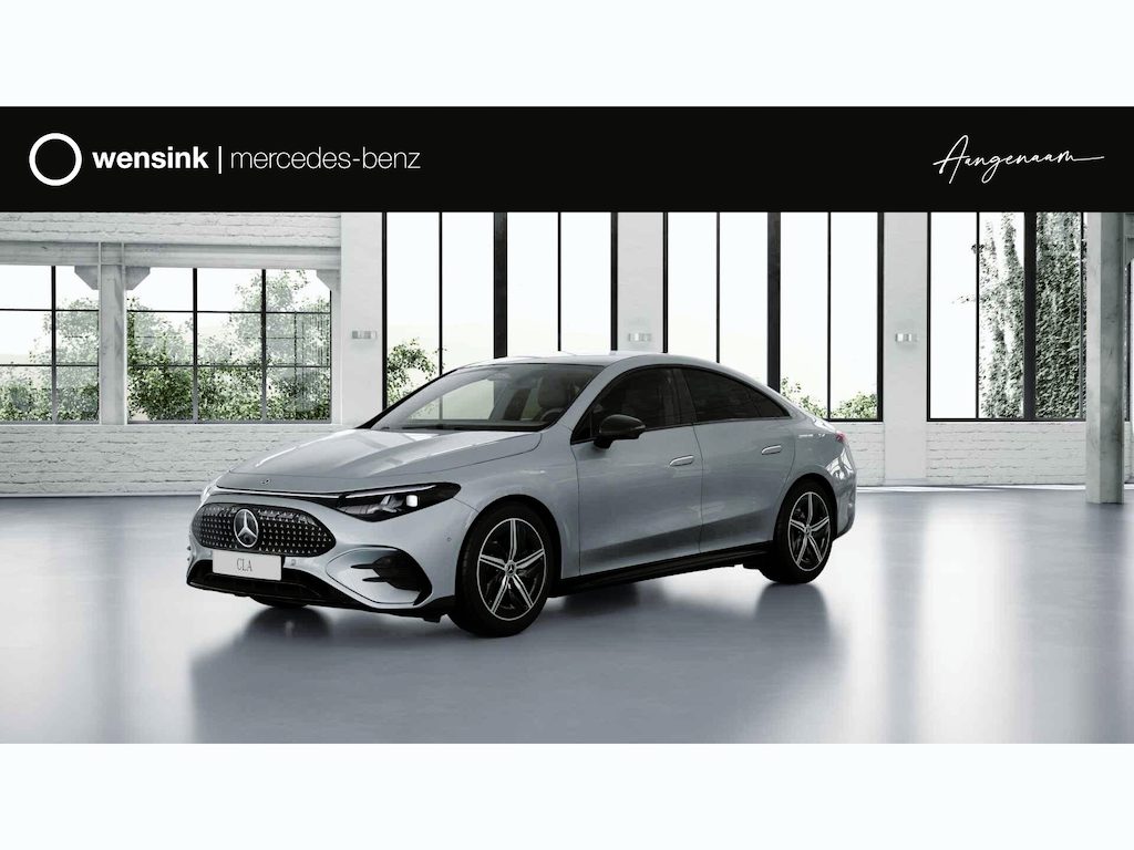 Mercedes-Benz CLA 200 Business Solution AMG 58 kWh | Nightpakket | Panoramadak | Stoelverwarming | Dodehoekassistent |