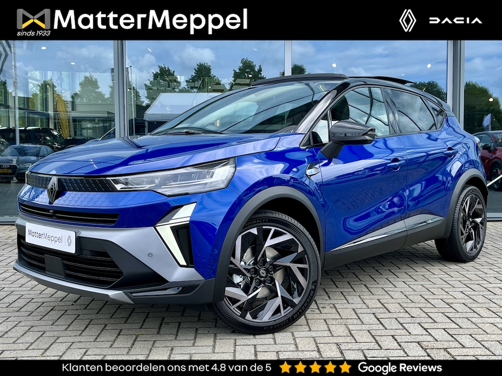 Renault Captur 1.8 E-Tech 160 Esprit Alpine | Pack Privilège | Pack Light&Sound | Harman Kardon | Panoramadak | Stoel+Stuur+Voorruitverwarming | 360° Camera | Navigatie | Apple CarPlay/Android Auto | Blindspot | VOL!