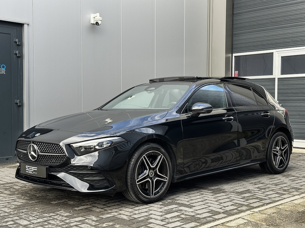 Mercedes-Benz A-klasse 250 e AMG Line Pano | Memory | Headup | 360 | 1e eig | 12 maanden garantie