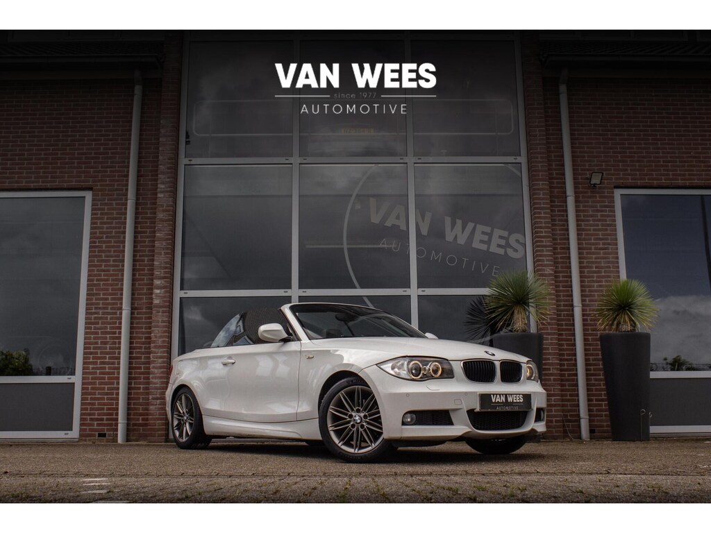 BMW 1-Serie Cabrio 118i High Executive M-sport | 3e eigenaar | HiFi audio | Xenon | Navigatie | Stoelverwarming | PDC | Spiegelpakket | Cruise control | Bluetooth | Climate control