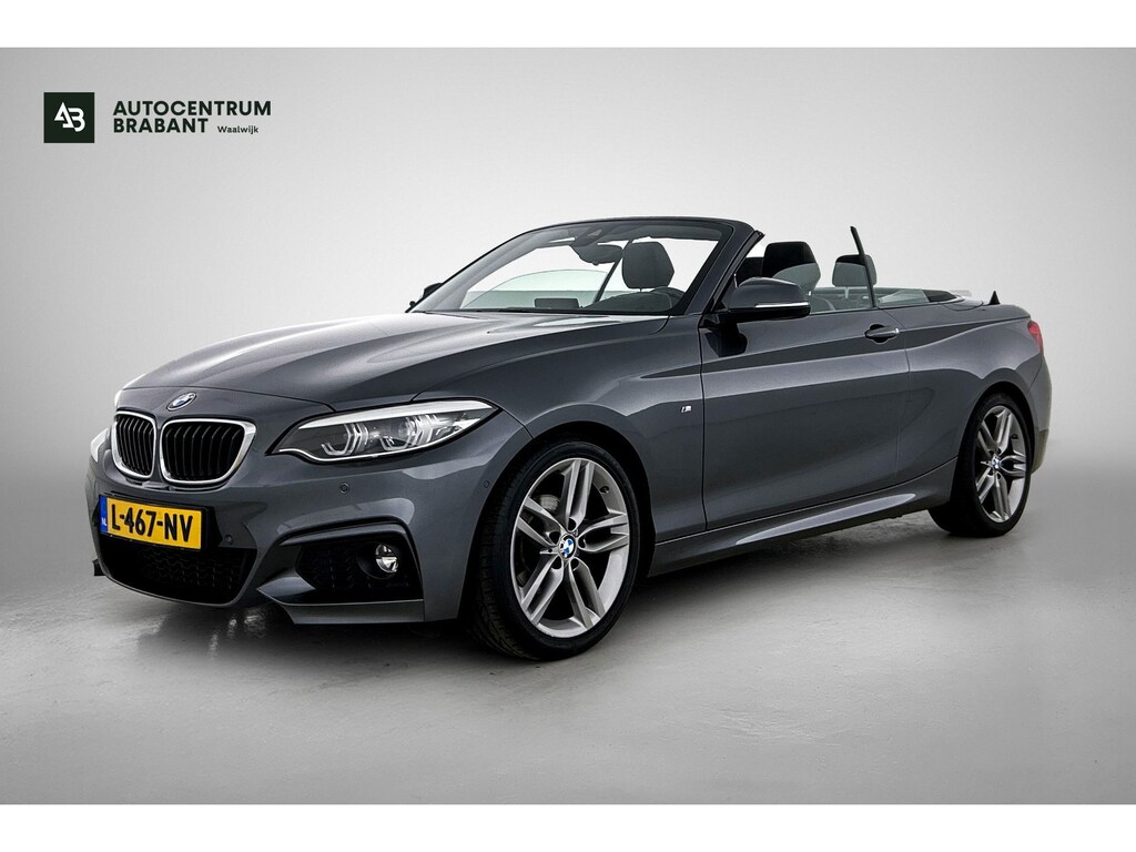 BMW 2-Serie Cabrio 218i High Executive M-pakket (Volledig Dealer OnH, Camera, StoelV, Harman/ Kardon, Navi Pro, Lane Assist, Etc)
