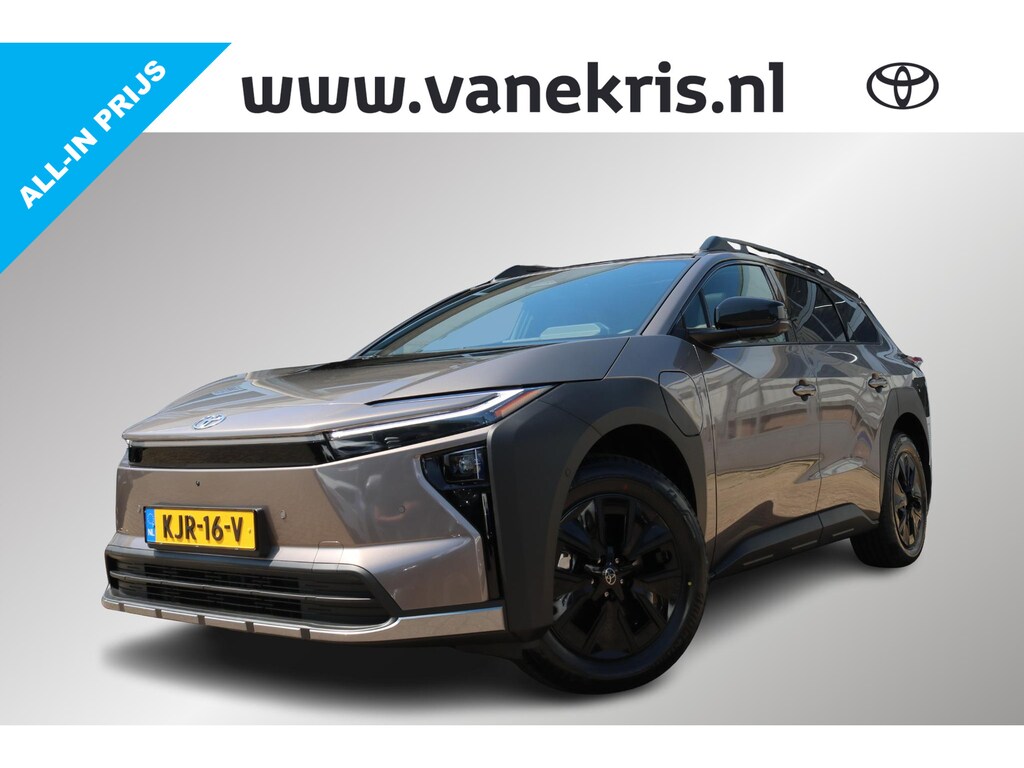 Toyota BZ4X Touring Executive AWD 75 kWh Executive AWD 75 kWh, Adaptieve cruise control, Panoramadak, Synthetic Leather Black!