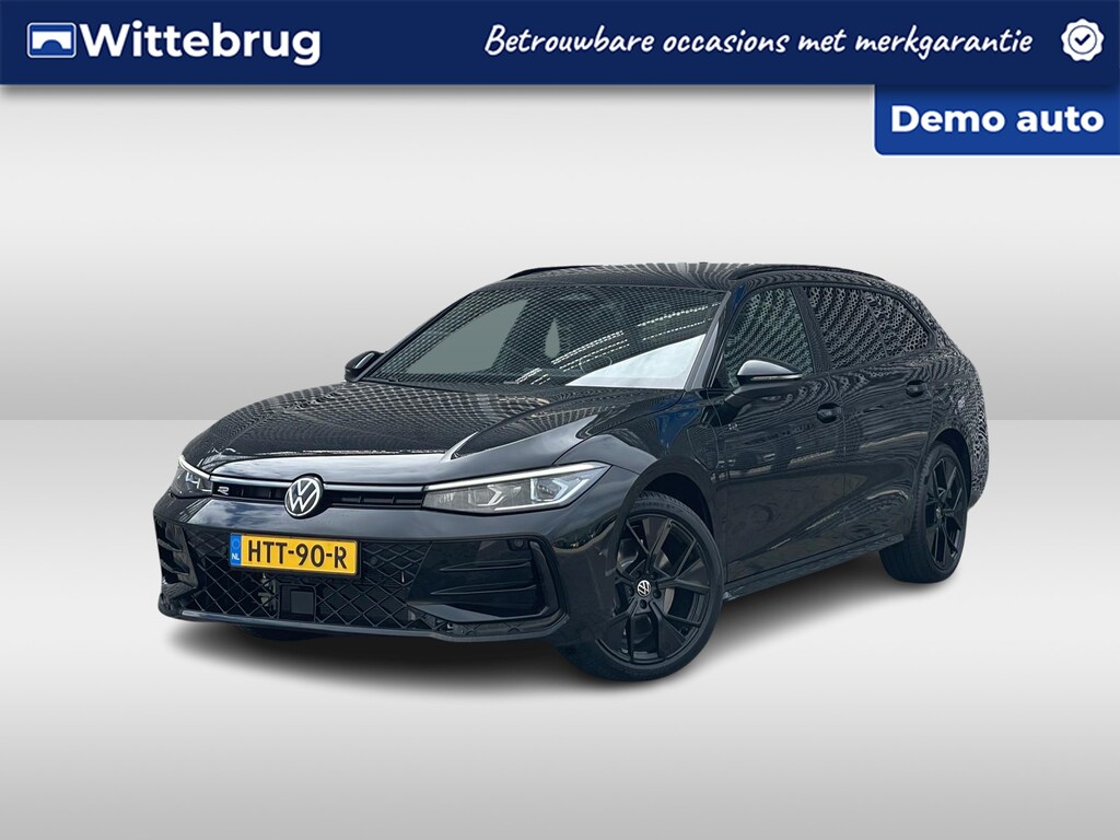 Volkswagen Passat Variant 1.5 eHybrid 272PK DSG R-Line Business / Resterende Fabrieksgarantie tot 30-06 2029 / Black Style / Trekhaak / Panoramadak / 19'' LMV / VW