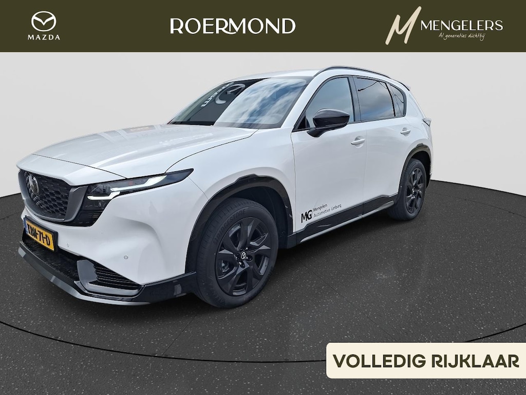 Mazda CX-5 2.5 E-SKYACTIV G 141 M HYBRID Homura | Rijklaar | Aero Pakket | Panoramadak | Navigatie | Camera | Lederen bekleding | Climate Control |