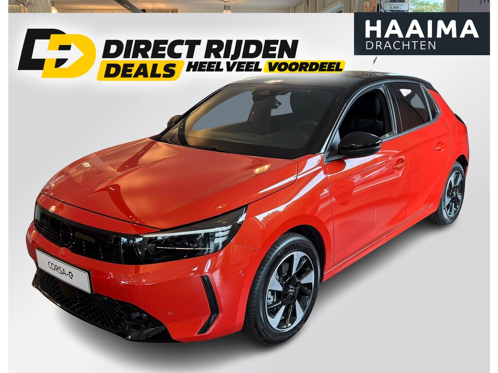 Opel Corsa-e Electric Long Range Yes 51 kWh | Uit voorraad leverbaar! | WLTP 424km Volledig Elektrische | Warmtepomp | Stoel & Stuurverwarming | Navigatie | Dodehoek Detectie | Parkeersensoren Voor & Achter |