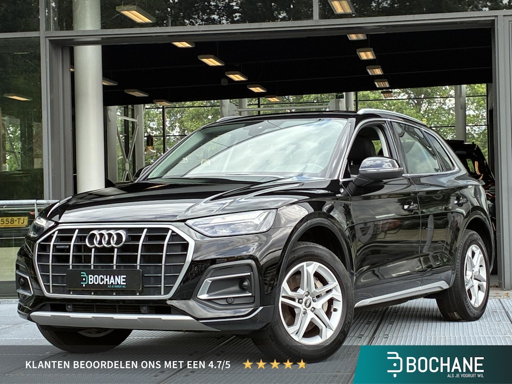 Audi Q5 50 TFSI e Advanced edition Automaat 300PK | Trekhaak | Navigatie | Voorstoelen Verwarmd | Elektrische Achterklep | Winterset op lichtmetaal extra!