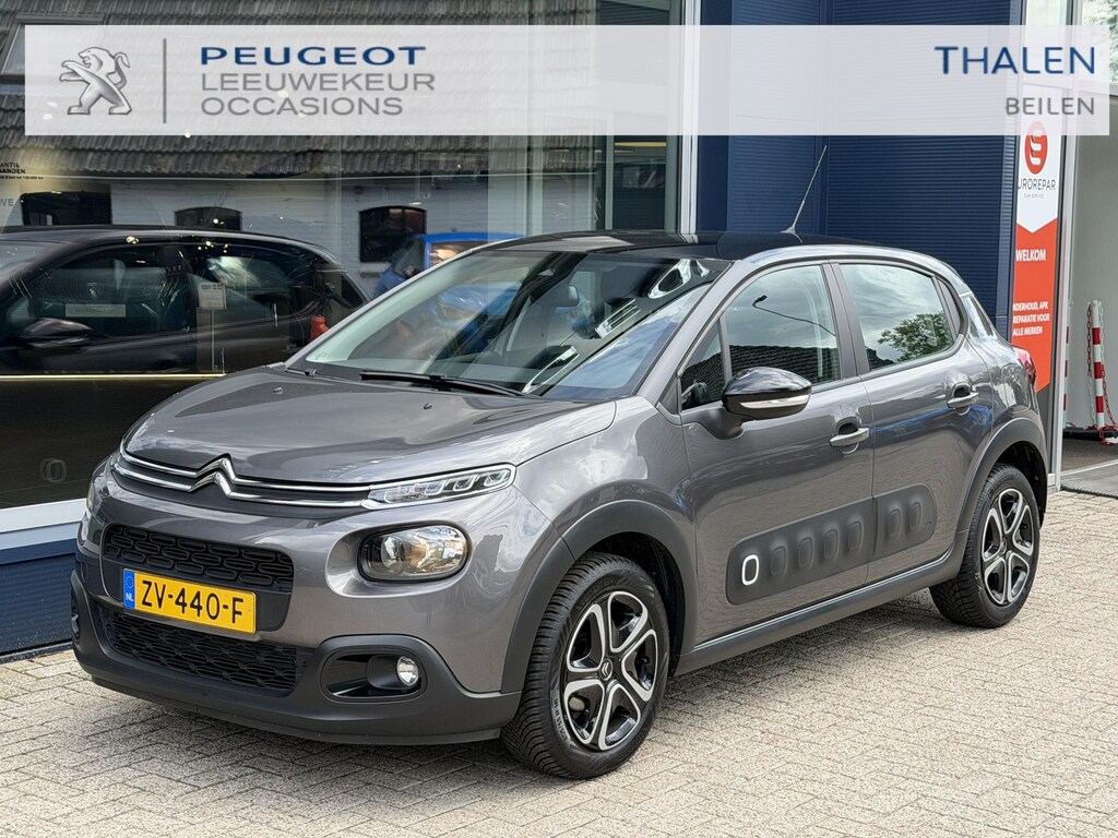 Citroën C3 1.2i Feel Edition | Navigatie | Cruise Control | Climate Control | Mistlampen | Parkeersensoren | Apple Carplay / Android Auto | Airbumps | Elektrisch Pakket | Multifunctioneel Stuurwiel | Zwart Dak |