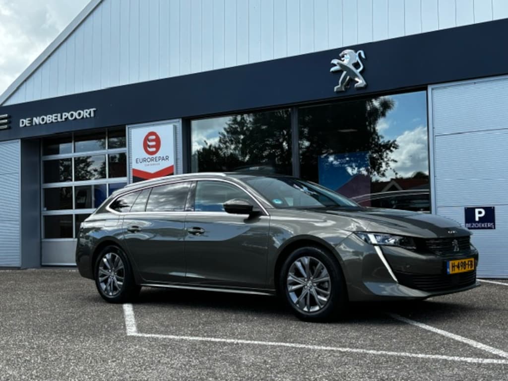 Peugeot 508 Sw Blue L. ACTIVE 1.6TURBO-180pk (VOL)AUTOMAAT (EAT8) 4CIL.| Navi | Bluetooth | AppleCarplay&AndroidAuto | Parkeerhulp v+a | Camera | Keyless start
