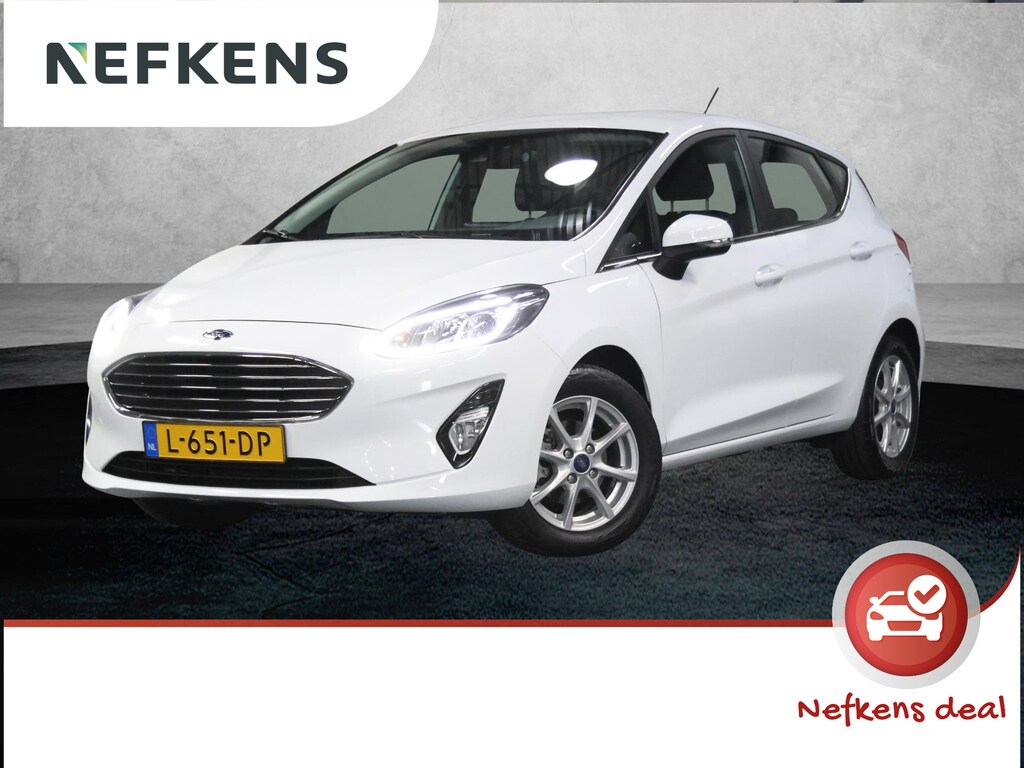 Ford Fiesta 95PK Titanium | 1ste eigenaar | Parkeersensoren | Armsteun | AppleCarPlay/AndroidAuto | LMV | Climate Control | 5 deurs | DAB Radio | Isofix |