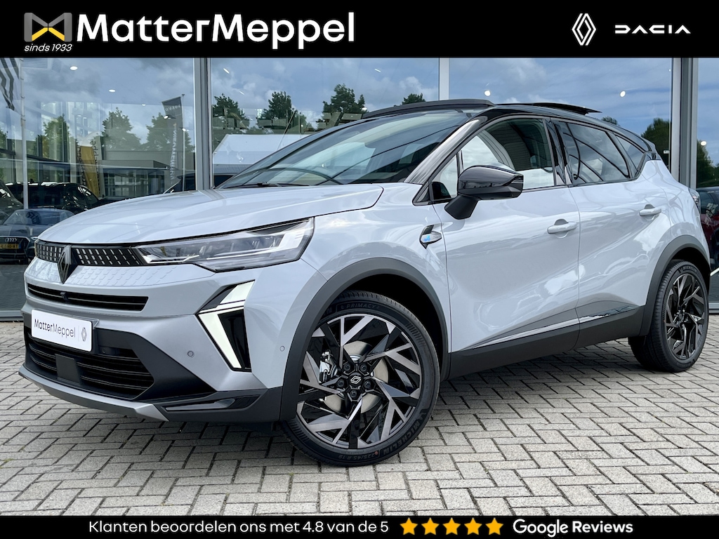 Renault Captur 1.8 E-Tech 160 Esprit Alpine | Pack Privilège | Pack Light&Sound | Harman Kardon | Panoramadak | Stoel+Stuur+Voorruitverwarming | 360° Camera | Navigatie | Apple CarPlay/Android Auto | Blindspot | VOL!