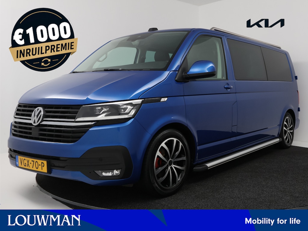 Volkswagen Transporter 2.0 TDI L2H1 30 DC | Dubbele Cabine | Camera | Leder | Trekhaak | €1000-inruilpremie