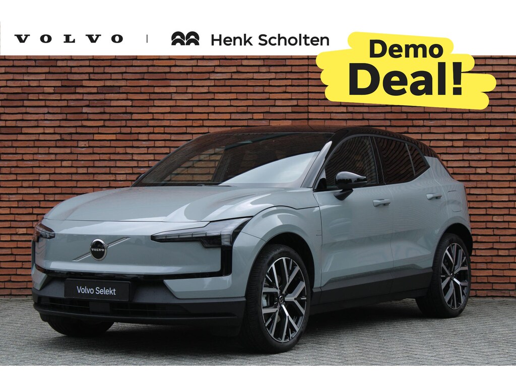 Volvo EX30 Single Motor Extended Range Plus Europa 69 kWh | DEMO DEAL | Verwarmbare voorstoelen en stuurwiel | Premium audio by Harman Kardon | Elektrisch verstelbare stoelen met memory functie | Adaptieve Cruise Control | Warmtepomp | Elektrische achterklep | Keyless
