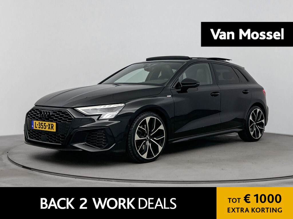 Audi A3 Sportback 35 TFSI edition one | PANORAMADAK | LEDER | BANG OLUFSEN | DIGITAAL DASHBOARD | LED |