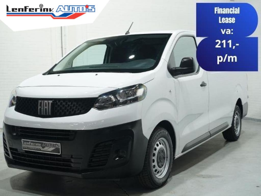 Fiat Scudo 2.0 MultiJet 145 pk L3 Airco, Apple Carplay Cruise Control, Laadruimte Pakket, PDC achter, 3-Zits