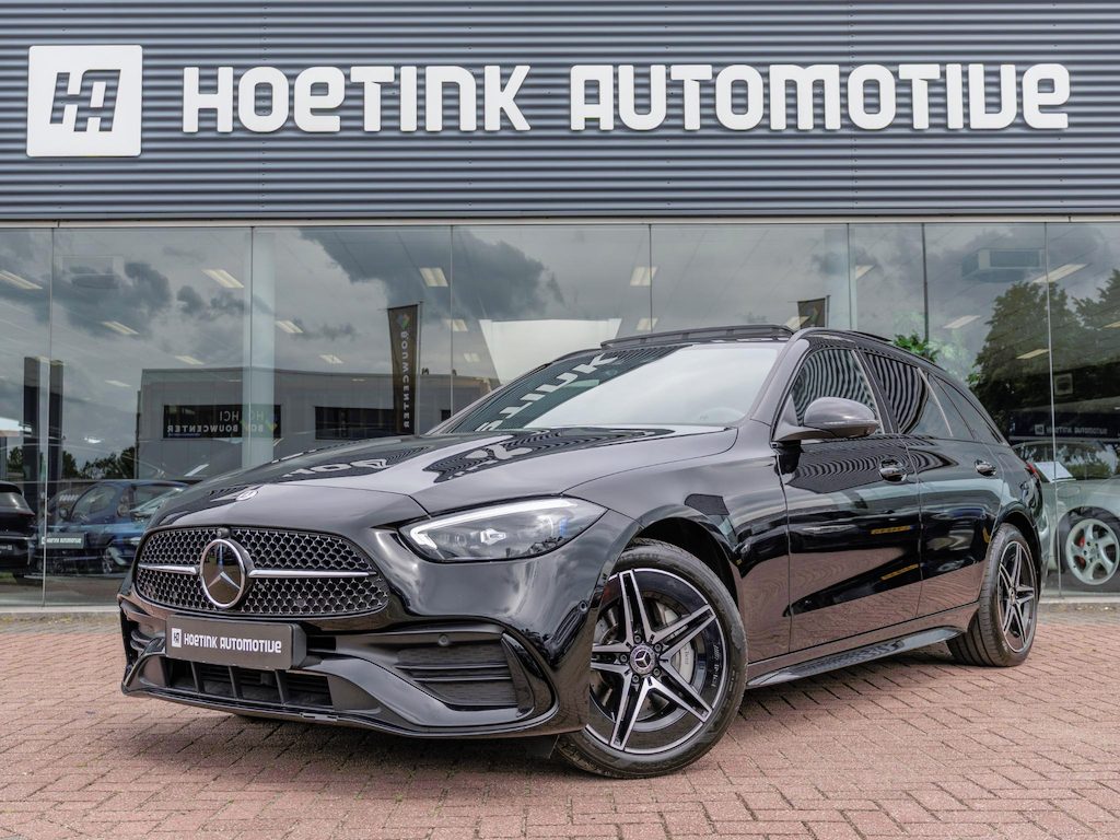 Mercedes-Benz C-klasse Estate 300 e AMG Line | Massage | Pano | Dealer onderhouden
