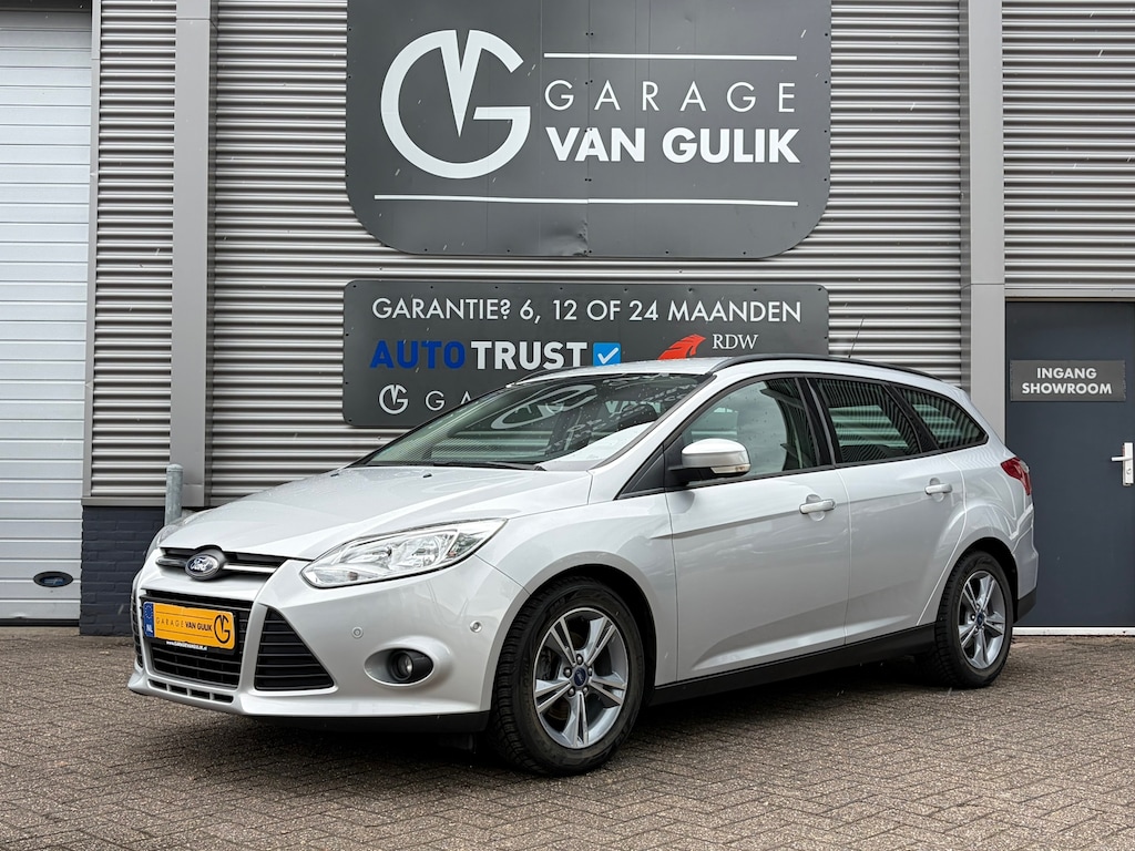 Ford Focus Wagon 1.0 EcoBoost Titanium 125PK Clima,Isofix,PDC,ElektrRamen+Spiegels,Isofix,Lmv,Bluetooth,Radio/Cd-Speler,ParkAssist